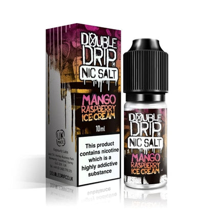 10MG Double Drip 10ML Flavoured Nic Salts E Liquid