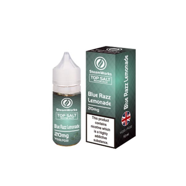 20mg Top Salt Fruit Flavour Nic Salts by A-Steam 10ml (50VG/50PG)