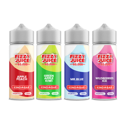 Fizzy Juice King Bar 100ml Shortfill 0mg (70VG/30PG)