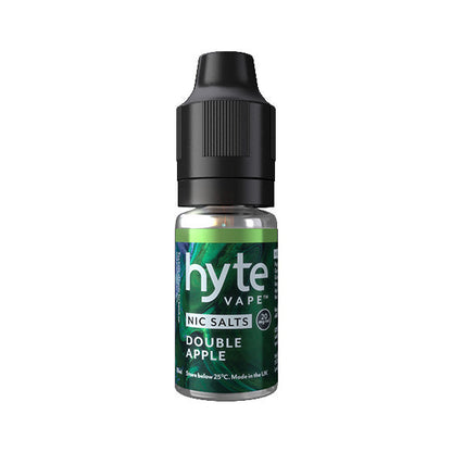 20mg Hyte Vape 10ml Nic Salts (50VG/50PG)