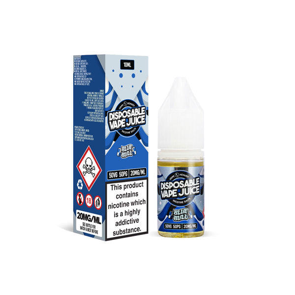 20mg Vape Heaven Disposable Vape Juice 10ml Nic Salts (50VG/50PG)