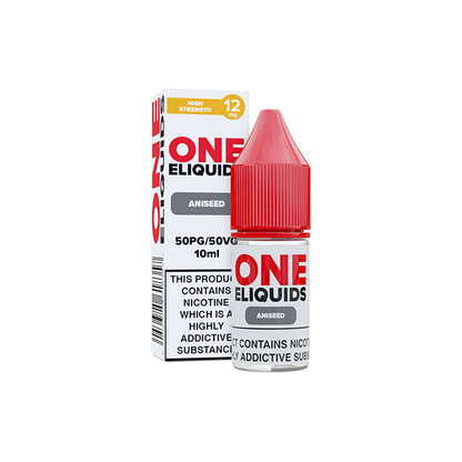 12mg One E-Liquids Flavoured Nic Shot 10ml (50VG/50PG)