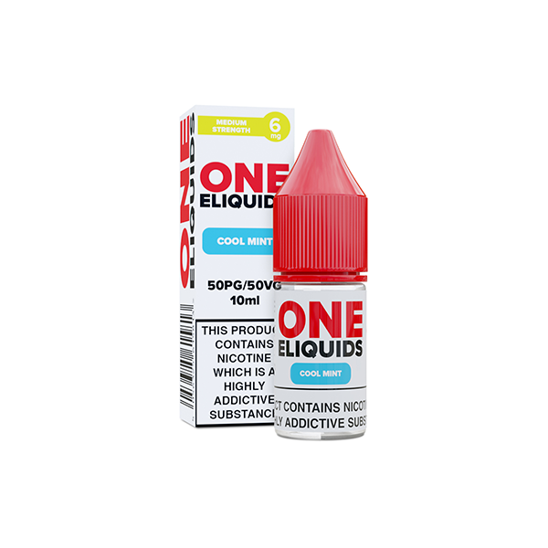 6mg One E-Liquids Flavoured Nic Shot 10ml (50VG/50PG)