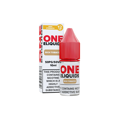 12mg One E-Liquids Flavoured Nic Shot 10ml (50VG/50PG)