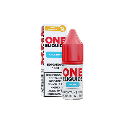 12mg One E-Liquids Flavoured Nic Shot 10ml (50VG/50PG)