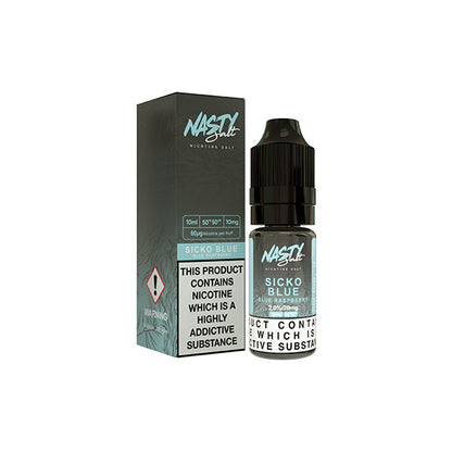 20mg Nasty Salts 10ml Nic Salts (50VG/50PG)