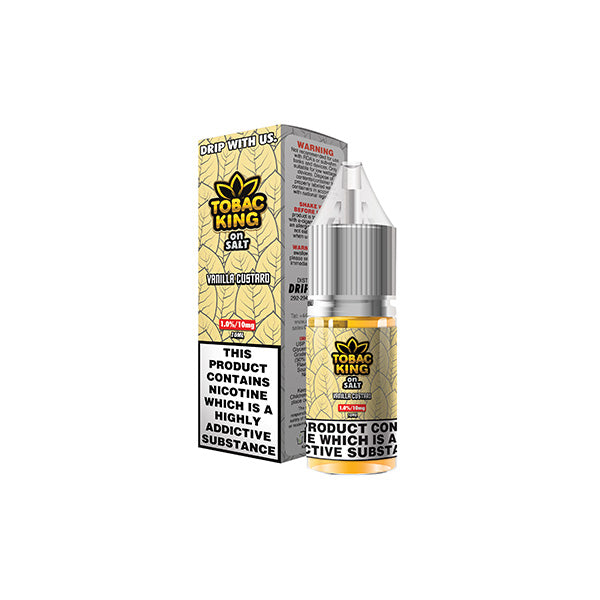 10mg Tobac King Salts By Drip More 10ml Nic Salts (50VG/50PG)