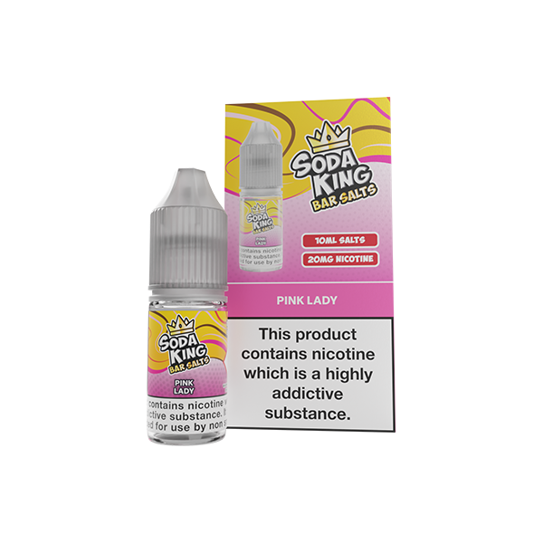 20mg Soda King Bar SALTS Nic Salts 10ml - (50VG/50PG)