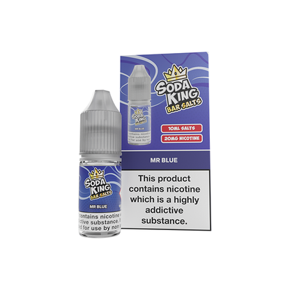 20mg Soda King Bar SALTS Nic Salts 10ml - (50VG/50PG)