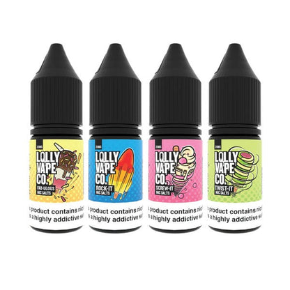 10mg Lolly Vape Co 10ml Nic Salts (50VG/50PG)