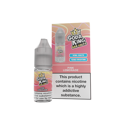 10mg Soda King Bar SALTS Nic Salts 10ml - (50VG/50PG)