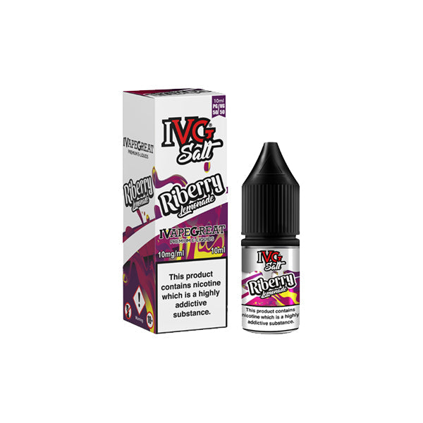 New! I VG Salt 10mg 10ml Nic Salt (50VG/50PG)