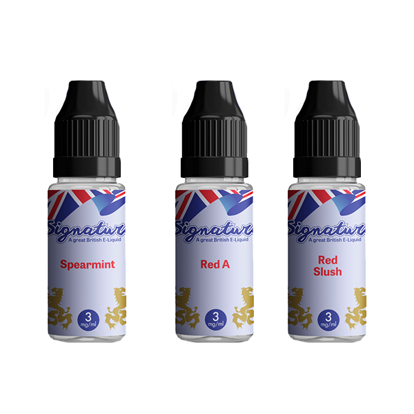 6mg Signature Vapours TPD 10ml E-Liquid (50VG/50PG)