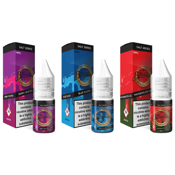 10mg Billionaire Juice Salt Series 10ml Nic Salts (50VG/50PG)