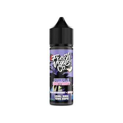 Fresh Vape Co 50ml Shortfill 0mg (70VG/30PG)