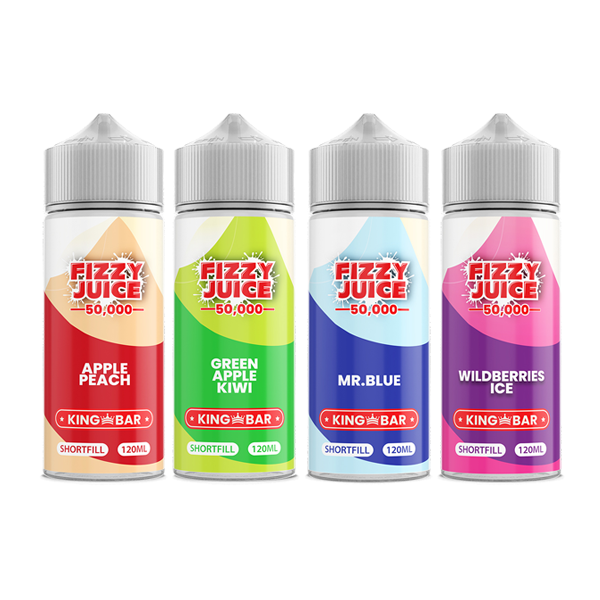 Fizzy Juice King Bar 100ml Shortfill 0mg (70VG/30PG)