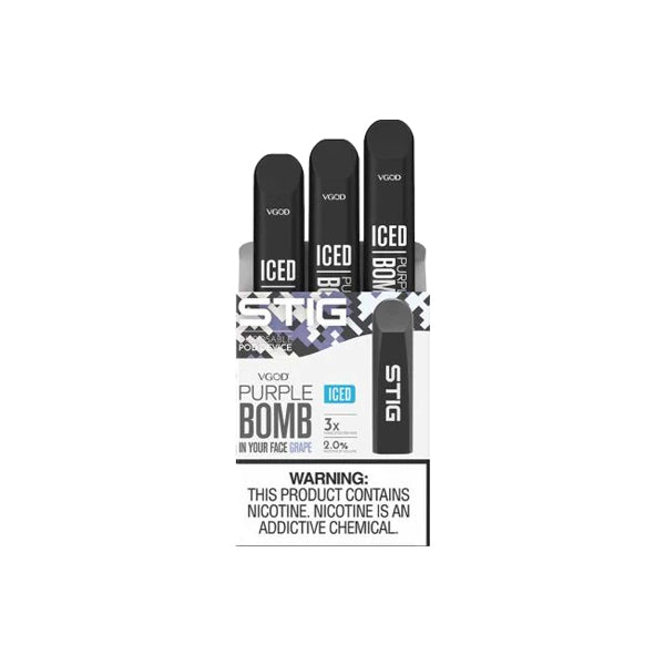 20mg VGOD Stig Disposable Pod Vape Kits 3PCS