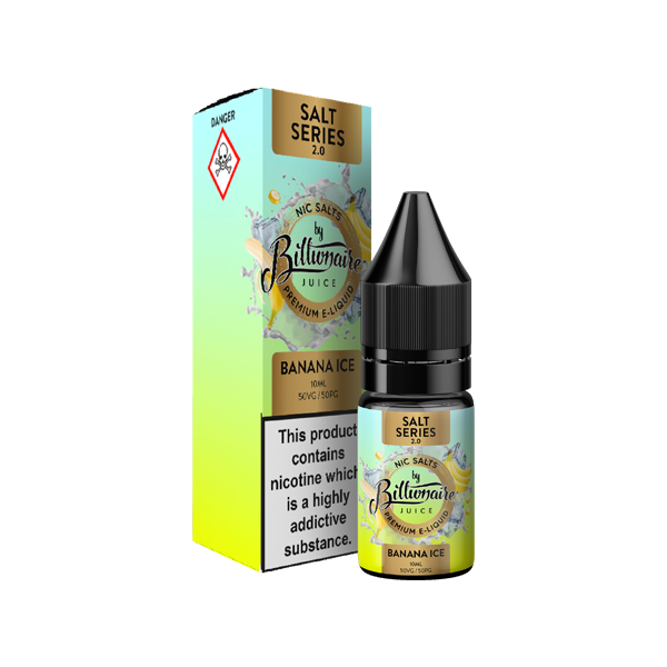 20mg Billionaire Juice Salt Series 2.0 10ml Nic Salts (50VG/50PG)