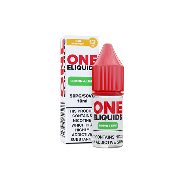 12mg One E-Liquids Flavoured Nic Shot 10ml (50VG/50PG)