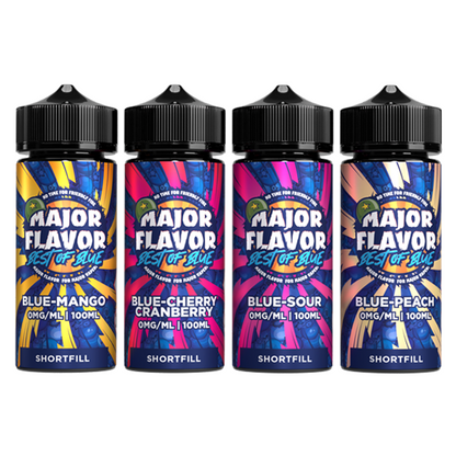 Major Flavour Best Of Blue 100ml Shortfill 0mg (70VG/30PG)