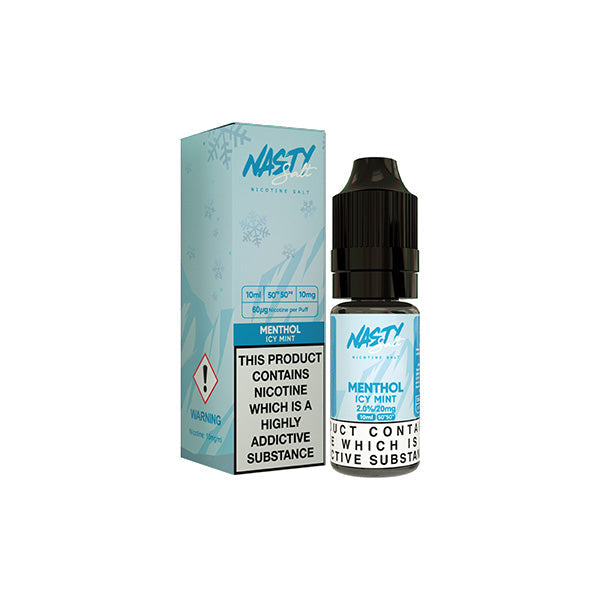 10mg Nasty Salts 10ml Nic Salts (50VG/50PG)