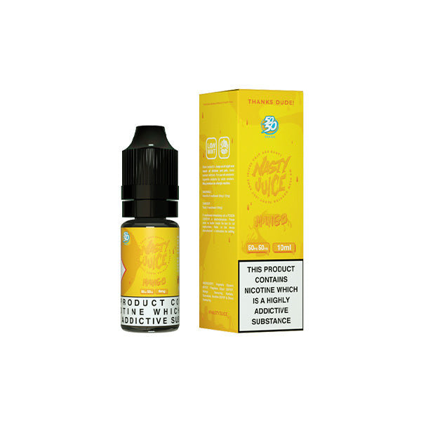 Nasty 50/50 12mg 10ml E-Liquids (50VG/50PG)