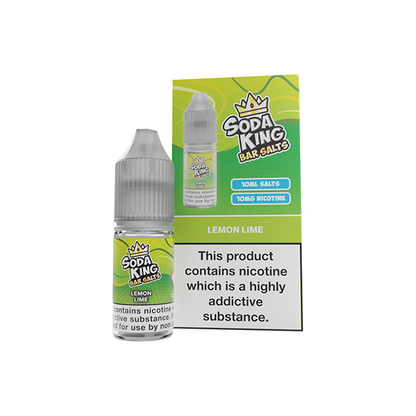 10mg Soda King Bar SALTS Nic Salts 10ml - (50VG/50PG)