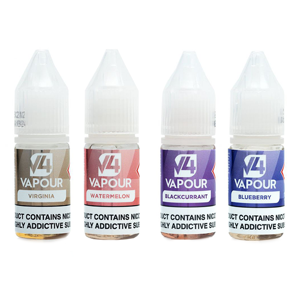 12mg V4 Vapour Freebase E-Liquid 10ml (50VG/50PG)