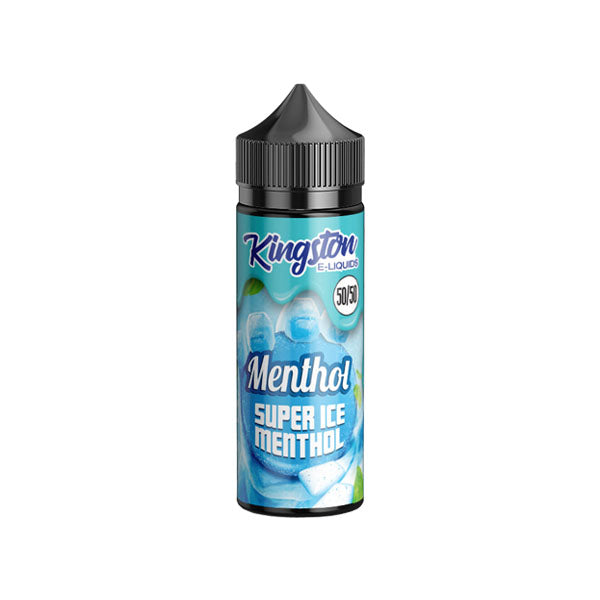 Kingston Menthol 120ml Shortfill 0mg (50VG/50PG)