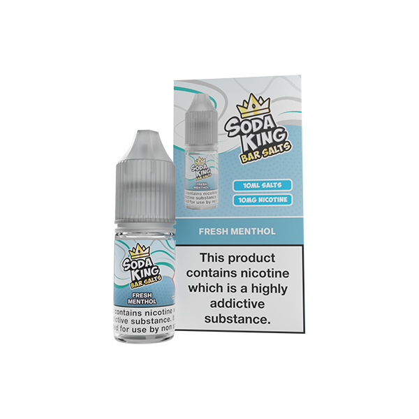 10mg Soda King Bar SALTS Nic Salts 10ml - (50VG/50PG)