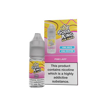 10mg Soda King Bar SALTS Nic Salts 10ml - (50VG/50PG)