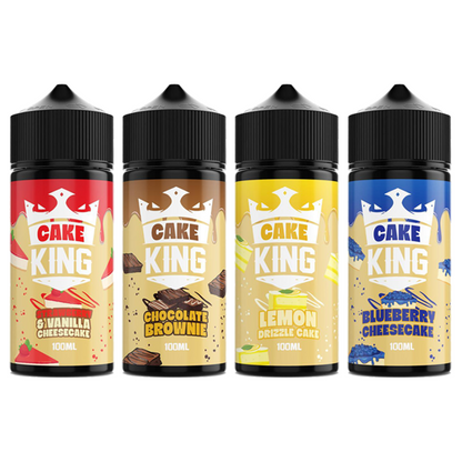 Cake King 100ml Shortfill 0mg (70VG/30PG)