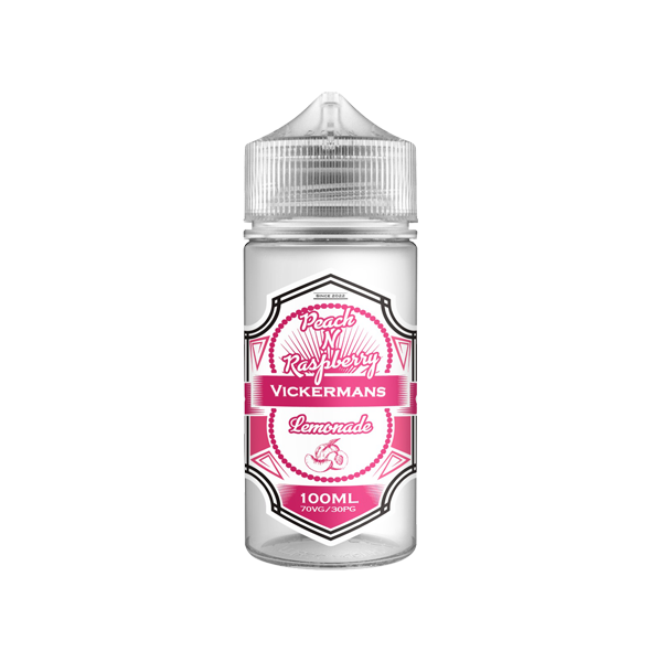 Vickermans Lemonade 100ml Shortfill 0mg (70VG/30PG)