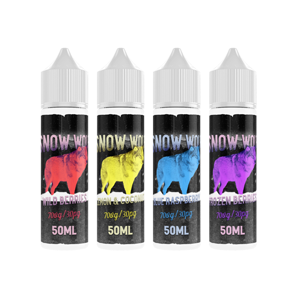 Snow Wolf 50ml Shortfill 0mg (70VG/30PG)